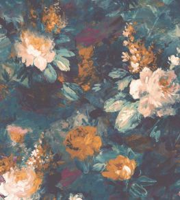 Ava Marika Mural by Woodchip & Magnolia Teal/Orange Ava Marika Mural by Woodchip & Magnolia Teal/Orange