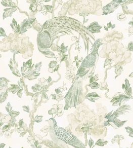 Aviary Wallpaper by Madeaux 07 Seaglass