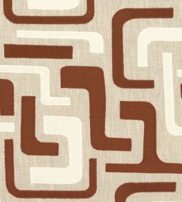 Avant-Garde Fabric by Casamance Orange