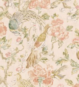 Aviary Wallpaper by Madeaux 02 Moss & Clay Aviary Wallpaper by Madeaux 02 Moss & Clay