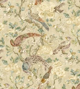 Aviary Fabric by Madeaux 08 Earth Tones Aviary Fabric by Madeaux 08 Earth Tones
