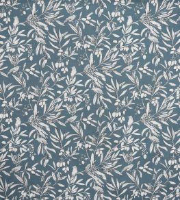 Aviary Fabric by Prestigious Textiles Bluebell Aviary Fabric by Prestigious Textiles Bluebell