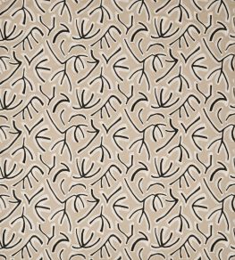 Avila Fabric by Osborne & Little Linen/Charcoal Avila Fabric by Osborne & Little Linen/Charcoal