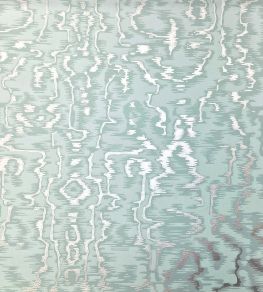 Avington Wallpaper by 1838 Wallcoverings Duck Egg Blue