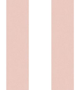 Awning Stripe Wallpaper by Woodchip & Magnolia Blush Pink