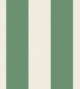 Awning Stripe Wallpaper by Woodchip & Magnolia Green/Magnolia