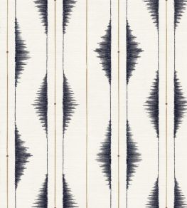 Azilal Embroidery Wallpaper by Coordonne Sky Azilal Embroidery Wallpaper by Coordonne Sky