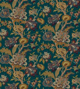 Baby Bombay Fabric by Arley House Aqua Baby Bombay Fabric by Arley House Aqua