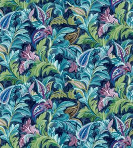 Baby Highgrove Fabric by Arley House Sapphire Baby Highgrove Fabric by Arley House Sapphire