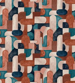 Baby Ikon Fabric by Arley House Brick Red Baby Ikon Fabric by Arley House Brick Red