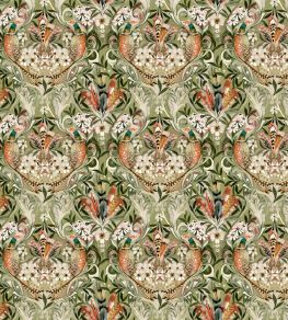 Baby Rostherne Fabric by Arley House Pine