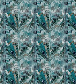 Baby Rutland Fabric by Arley House Teal