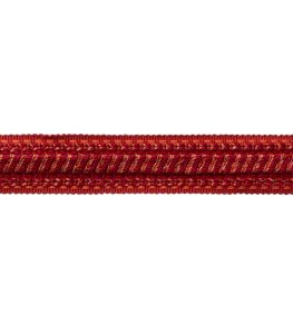 Bagatelle Braid Trimming by Samuel & Sons Scarlet Rose Bagatelle Braid Trimming by Samuel & Sons Scarlet Rose