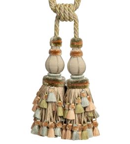 Bagatelle Double Tassel Tieback Trimming by Samuel & Sons Bloom Bagatelle Double Tassel Tieback Trimming by Samuel & Sons Bloom