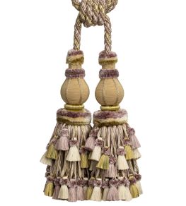 Bagatelle Double Tassel Tieback Trimming by Samuel & Sons Wisteria Bagatelle Double Tassel Tieback Trimming by Samuel & Sons Wisteria