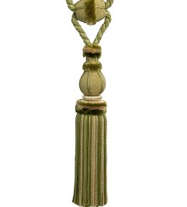 Bagatelle Single Tassel Tieback Trimming by Samuel & Sons Fern Bagatelle Single Tassel Tieback Trimming by Samuel & Sons Fern