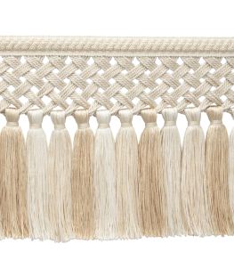 Bagatelle Tassel Skirt Fringe Trimming by Samuel & Sons Gardenia Bagatelle Tassel Skirt Fringe Trimming by Samuel & Sons Gardenia