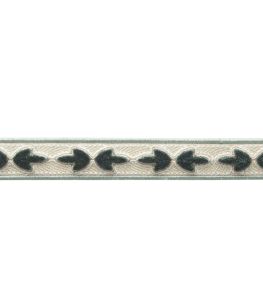 Bagatelle Velvet Border Trimming by Samuel & Sons Dewdrop Bagatelle Velvet Border Trimming by Samuel & Sons Dewdrop