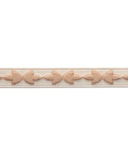 Bagatelle Velvet Border Trimming by Samuel & Sons Petal Bagatelle Velvet Border Trimming by Samuel & Sons Petal