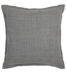 Baker House Linen Cushion 50 x 50cm by GP & J Baker Charcoal