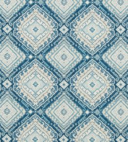 Rozel Fabric by Baker Lifestyle Indigo Rozel Fabric by Baker Lifestyle Indigo