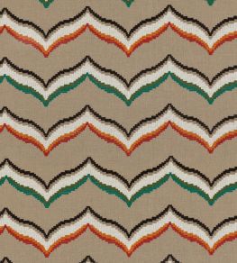 Sombrero Fabric by Baker Lifestyle Emerald/Spice