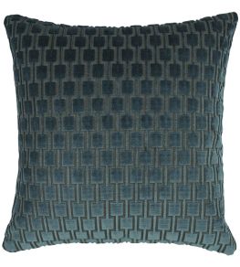 Bakerloo Cushion 50 x 50cm by Kirkby Design Petrol
