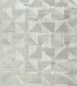 Bali Weave Wallpaper by Thibaut Grey