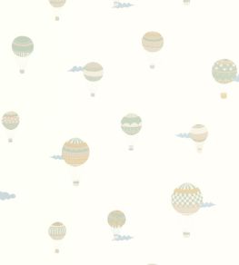 Balloon Adventure Wallpaper by Caselio Beige Balloon Adventure Wallpaper by Caselio Beige
