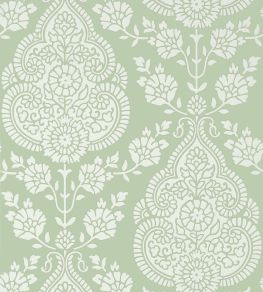 Balmuccia Damask Wallpaper by Anna French Soft Green Balmuccia Damask Wallpaper by Anna French Soft Green