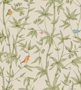 Bambou Wallpaper by Jannelli&Volpi Green Bambou Wallpaper by Jannelli&Volpi Green