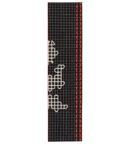 Bandas Single D Rug by GAN Black Bandas Single D Rug by GAN Black