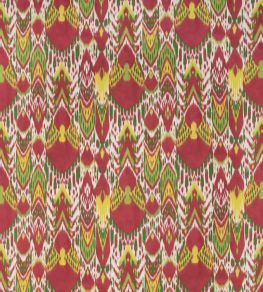 Bandha Ikat Fabric by Jim Thompson Bloom Bandha Ikat Fabric by Jim Thompson Bloom