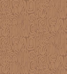 Bantu Wallpaper by Jannelli&Volpi Brown Bantu Wallpaper by Jannelli&Volpi Brown