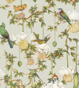 Baobab Botanica Wallpaper by Cole & Son Duck Egg