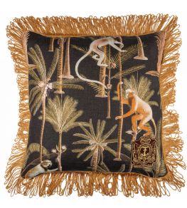 Barbados Pillow 20 x 20" by MINDTHEGAP Gold Barbados Pillow 20 x 20" by MINDTHEGAP Gold