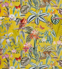 Barbados Fabric by Prestigious Textiles Citron Barbados Fabric by Prestigious Textiles Citron