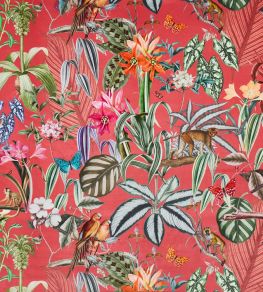 Barbados Fabric by Prestigious Textiles Watermelon Barbados Fabric by Prestigious Textiles Watermelon