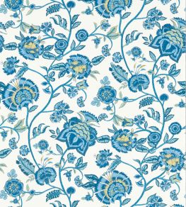 Barmeri Wallpaper by Clarke & Clarke Cobalt Barmeri Wallpaper by Clarke & Clarke Cobalt