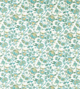 Barmeri Fabric by Clarke & Clarke Teal Barmeri Fabric by Clarke & Clarke Teal