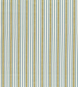 Barneby Stripe Fabric by Sanderson Woad/Olive