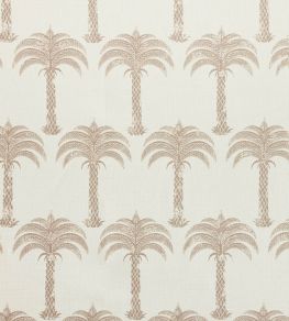 Marrakech Palm Fabric by Barneby Gates Soft Gold Marrakech Palm Fabric by Barneby Gates Soft Gold