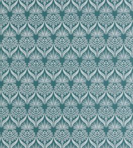 Artichoke Thistle Wallpaper by Barneby Gates Teal Artichoke Thistle Wallpaper by Barneby Gates Teal