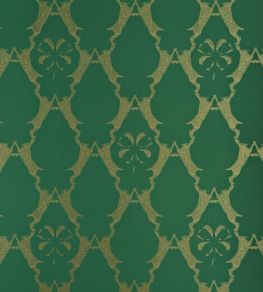 Boxing Hares Wallpaper by Barneby Gates Billiard Green Boxing Hares Wallpaper by Barneby Gates Billiard Green