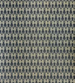 Seahorse Wallpaper by Barneby Gates Charcoal/Gold Seahorse Wallpaper by Barneby Gates Charcoal/Gold