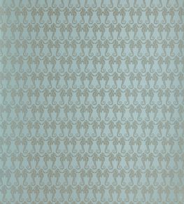 Seahorse Wallpaper by Barneby Gates Eau de Nil
