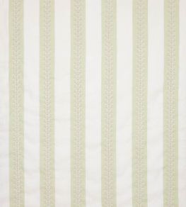 Barton Stripe Fabric by Colefax And Fowler Leaf Green