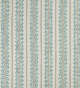 Basholi Fabric by Nina Campbell Blue