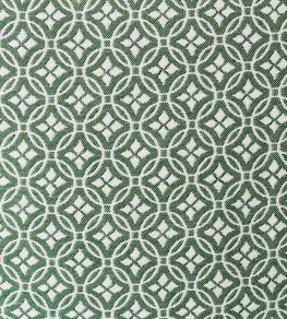 Basilica Fabric by Kate Medlicott Verde Basilica Fabric by Kate Medlicott Verde