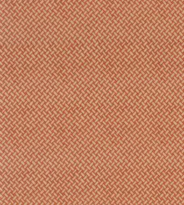 Basketweave Fabric by Mulberry Home Russet